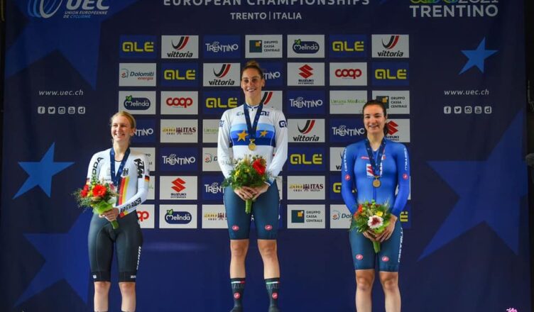 Vittoria Guazini campionessa europea ciclismo