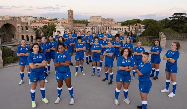 Coppa del Mondo rugby team Italy