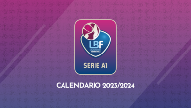 Calendario Serie A1 basket femminile 2023/24